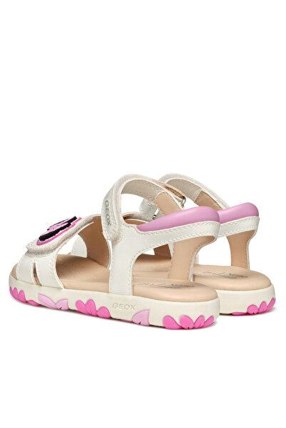 Geox Σανδάλια για κορίτσια λευκά GEOX-J558ZD-000BC C1364 D