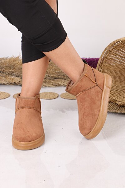 Rimex Kadın Ultra Bot – Kısa Konçlu Kürklü Kışlık Günlük Rahat