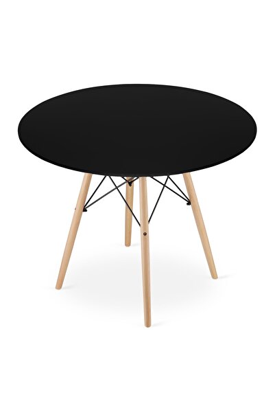 Other JUST HOME Scandinavian round table INFININTY 100 x 100 x 72cm BLACK
