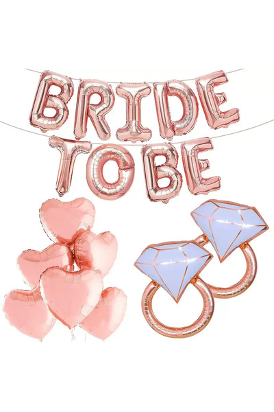 Baloane Vesele Bachelorette Party Decor Bride To Be SET293