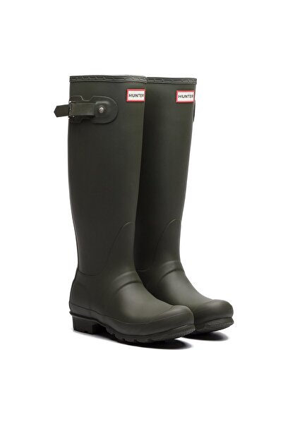 Hunter Γυναικείες μπότες Wellington πράσινες WFT100
