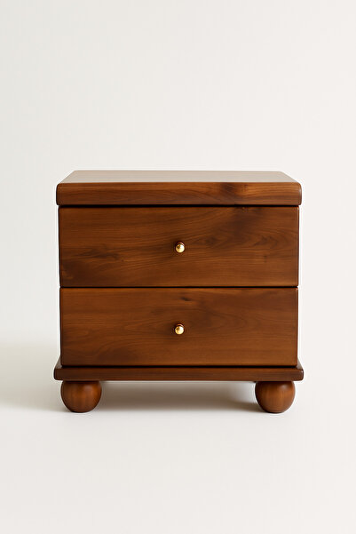 SOBA Design CEVİZ AHŞAP KOMODİN