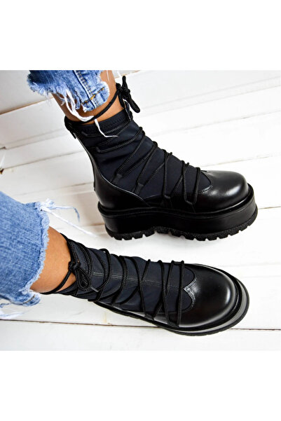 exclusives.ro Ghete dama - Moon - Black - Negru