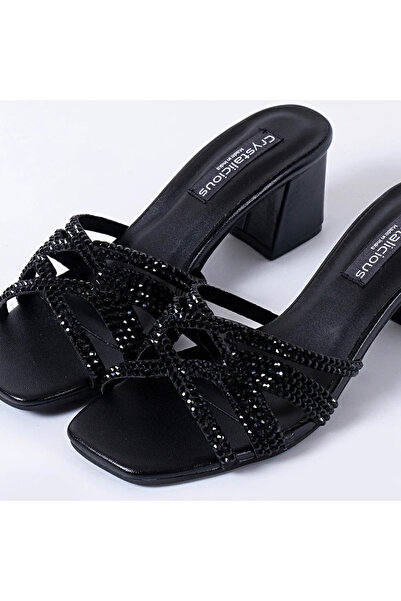 crystalicious أحذية Asin 2.0 النسائية المصنوعة يدويًا والمزينة بأحجار الراين ...