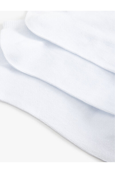 Koton Комплект от 3 чифта къси памучни чорапи