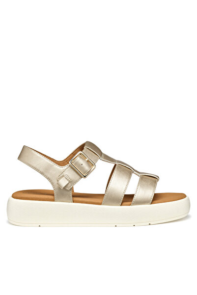 Geox Γυναικεία Σανδάλια χρυσά GEOX-D550NB-000NF C2012