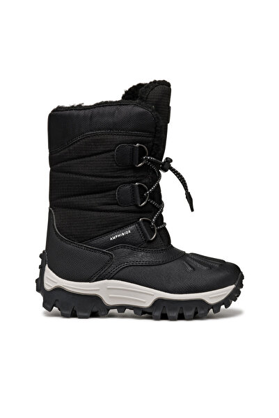 Geox Μπότες χιονιού για αγόρια μαύρες GEOX-J HIMALAYA BOY B ABX J46FRA 0FU50 ...