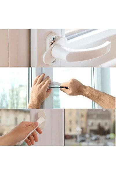 KOÇSAN Plastik Pvc Pimapen Pencere Kolu Beyaz