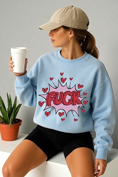 ArtYus Φούτερ Unisex με μακρύ μανίκι Transfer με τύπωμα με λαιμόκοψη ποδηλάτου