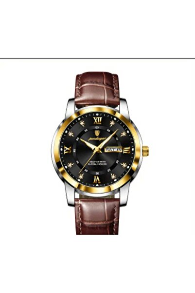 ORVIO Group Waterproof Crystal Glass Wristwatch