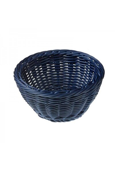 LEONE Polypropylene serving basket, Vanity, navy blue