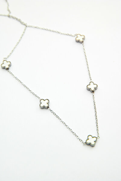 ER-NAZ ACCESSORIES Alhambra 5'li Paslanmaz Çelik Kolye