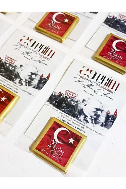 SARIGELİN HOME CONCEPT 29 EKİM HEDİYESİ.24 ADET CUMHURİYET BAYRAMI HEDİYESİ Ç...