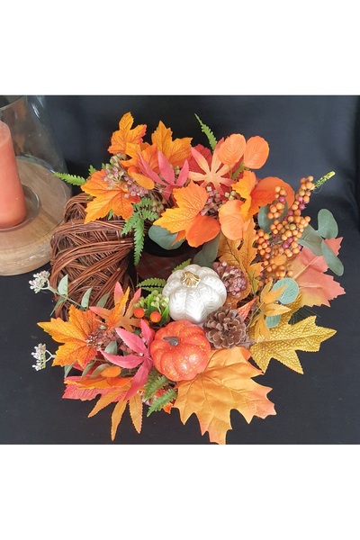 Flowersbymeral ÖRGÜLÜ ÇELENKLİ MASA ÇİÇEĞİ