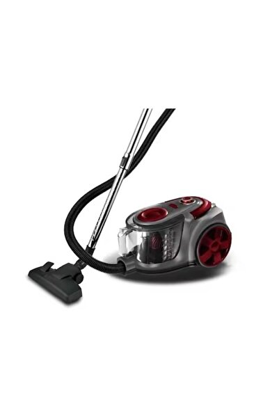 Rovitech Aspirator fara sac, 2L, 1200W, tehnologie ciclon, rosu/gri