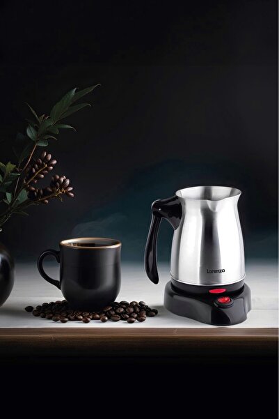 Lorenzo Lumisa Electric Coffee Pot Turkish Coffee Maker with Foldable Handle