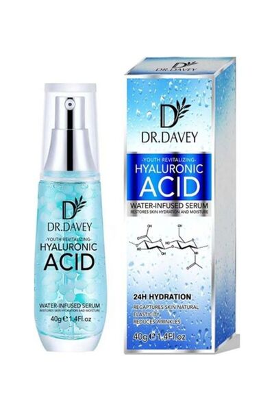 Dr. Davey سيروم دكتور ديفي المملوء بالماء بحمض الهيالورونيك