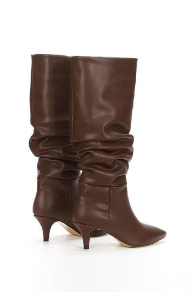 DYG STORE Women's 6 cm Thin Heeled Pointed Toe Boots