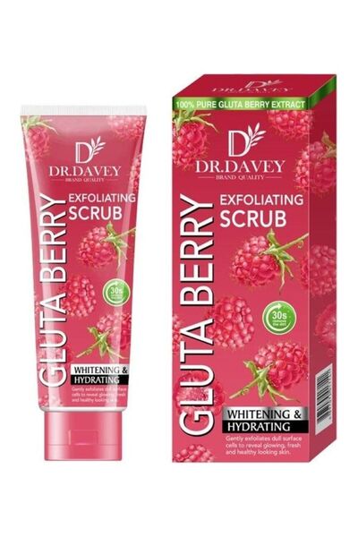 Dr. Davey مقشر الوجه والجسم مع جلوتا بيري