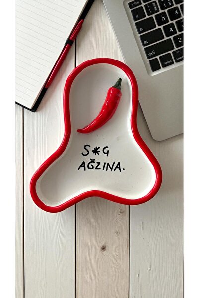 Perazayn Dekoratif Yeni Nesil Sunum - Takı - Kahve Lokum Tabağı Dekoratif Tabak