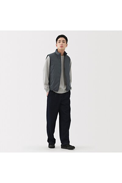 Muji Light Weight Down Pocketable Stand Collar Vest