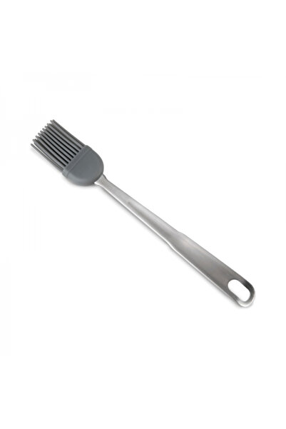 Lacor Perie din silicon cu 25 de peri pentru bucătărie și mâner din oțel inoxidabil, 24 cm