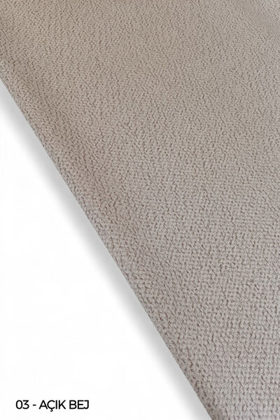 ELS PUFFY 1 METRE AÇIK BEJ RENK 1.SINIF SİLİNEBİLİR ASTARLI DÖŞEMELİK KUMAŞ M...