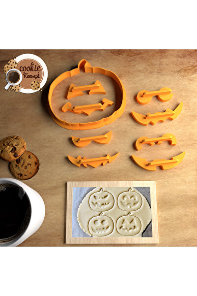 CookieKonsept مجموعة قوالب الهالوين |   مجموعة الهالوين # 6 قطع من اليقطين – ...