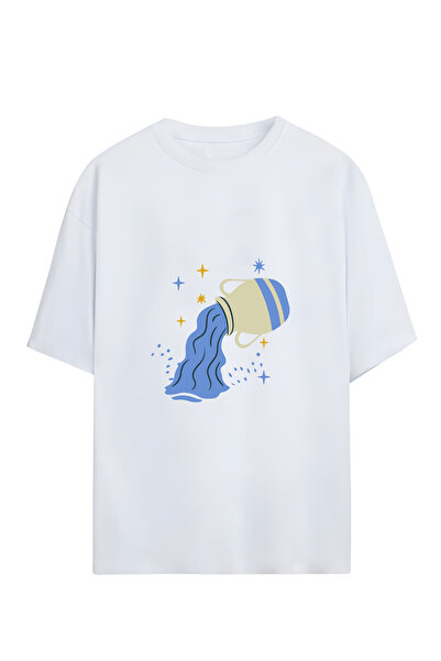 GraffTee تي شيرت قطني كبير الحجم للجنسين من KOVA BURCU