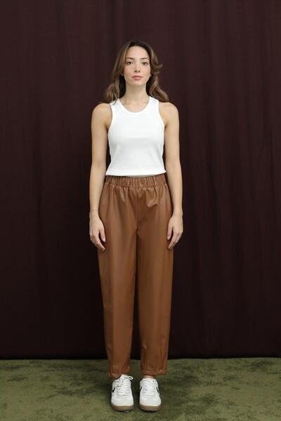 Puane Women's Leather Pants 18270