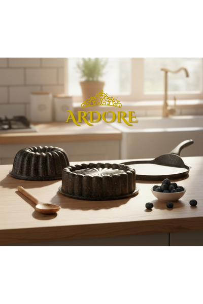 Ardore 3-Piece Baking Set Crepe Pan, Slice Tart and Slice Cake Mold