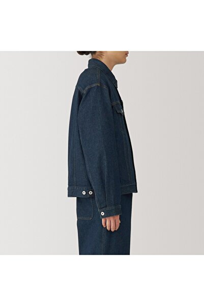Muji Kapok Blended Denim Jacket