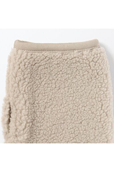 Muji Recycled Polyester Boa Fleece Arm Warmers