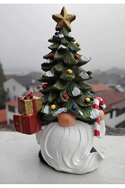 Home Kış Masası Noel Ağacı Süslemeleri İç Mekan Ev Dekorasyonu NOEL BABALI ÇA...