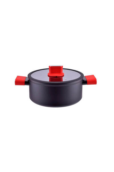 Perfect Home Cratiță cu inducție din aluminiu antiaderent, cu pereți groși și...