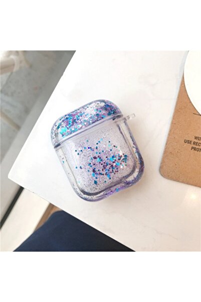 bbtech Apple AirPods 1 and 2. Water Glitter Silicone Earphone Case Compatible...