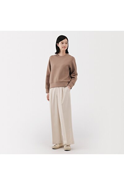 Muji Double Knitted Crew Neck Sweatshirt