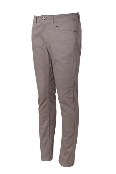trender Light Gray Men's Trousers Oscar 5 Pocket