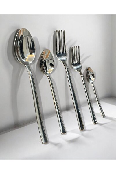 ENASHOP Line Series Simple 12-Person 60-Piece Cutlery Set