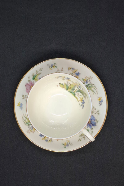 ABBETC Thomas Turkish Coffee Size 04491 German Porcelain 2 Piece Coffee Cup 90 ml