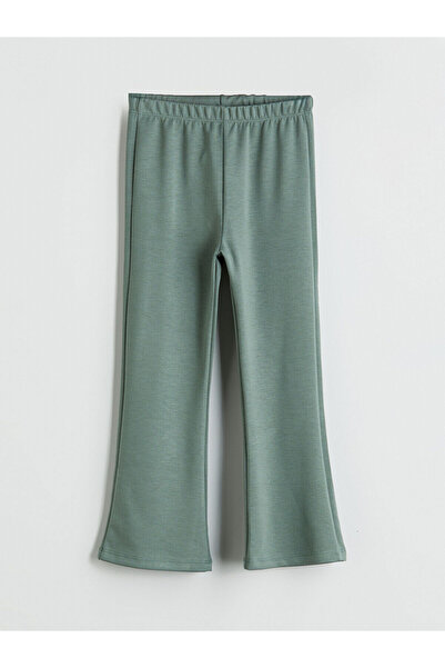 LC Waikiki Two Mt Shop Quality Lcw Eco Green Plain Narrow & Slim Elastic Wais...