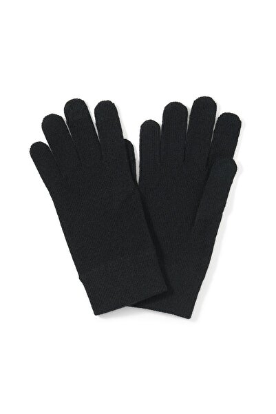 Muji Wool Blended Backside Brushed Touchscreen Gloves