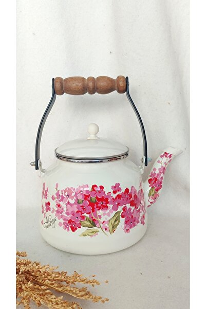 EBRULİEMAYE Always Enamel Teapot Kettle 2.5 Liters