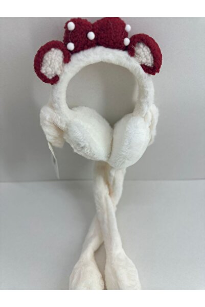 Recos Children's Plush Figure with Moving Ears and Moving Sound Winter Earmuf...