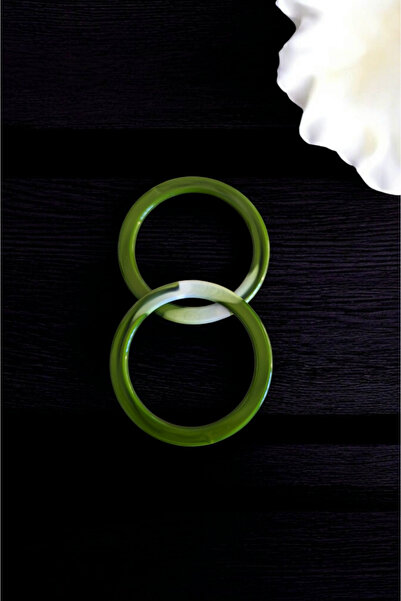 Nildenhobim Örgü Çantalar İçin Çanta Sap - Çap : 12.Cm ( Yeşil )