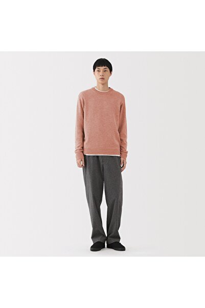 Muji Washable Mid-Gauge Crew Neck Sweater