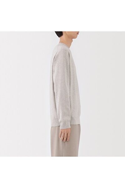 Muji Washable Milano Ribbed Crew Neck Sweater