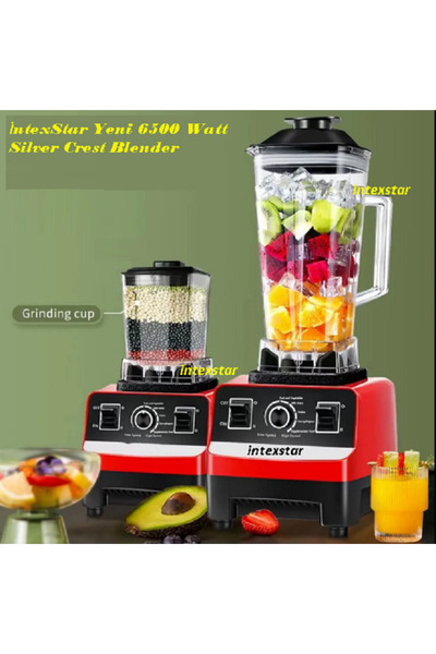 Empressco Güçlü 6500W 2,5L Çift Sürahili Kahve Bar Blender Buz Kırıcı Öğütücü