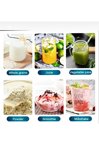 Empressco Yüksek Güçlü Profesyonel Bar ve Mutfak Karıştırıcı Meyve Sebze Öğütücü