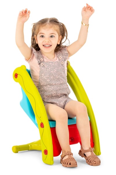 Sever 2’si 1 Arada Otur ve Sallan Oyuncağı | 1-3 Yaş Çocuklar İçin Eğlenceli Aktivite